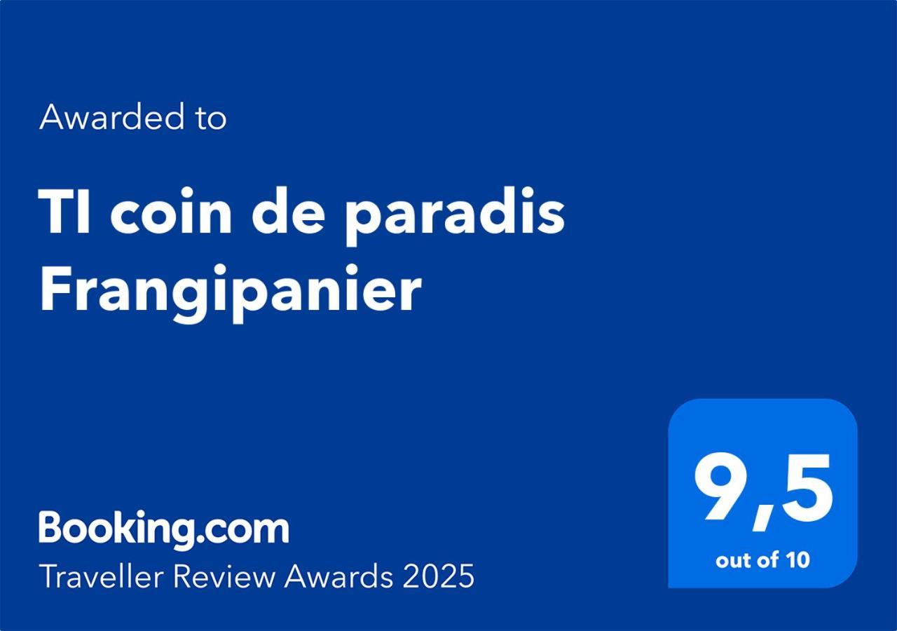 Ti Coin De Paradis Frangipanier Ле-Диаман Экстерьер фото